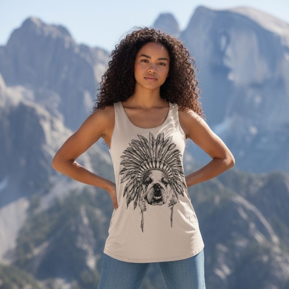 NWOT! Bear Dance Tank Top